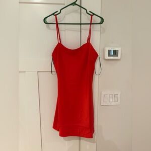Red Mini Dress size L (US 8)